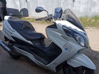 2008 Suzuki Burgman (SkyWave) 400, белый, 270000 рублей, вид 1