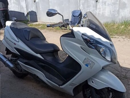 2008 Suzuki Burgman (SkyWave) 400, белый, 270000 рублей, вид 1