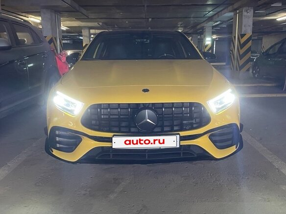 2019 Mercedes-Benz A-Класс AMG 45 AMG S II (W177), жёлтый - вид 13