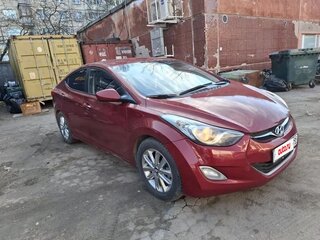 2013 Hyundai Elantra V (MD) Рестайлинг, пурпурный, 925000 рублей, вид 4