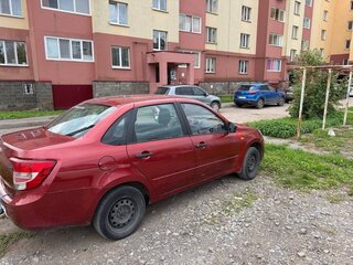 2017 Lada (ВАЗ) Granta I, красный, 280000 рублей, вид 4
