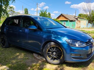2013 Volkswagen Golf VII, голубой, 600000 рублей, вид 2