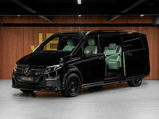 2025 Mercedes-Benz V-Класс Extra Long 300 d экстра длинный III (W447) Рестайлинг 2, чёрный, 46000000 рублей, вид 2