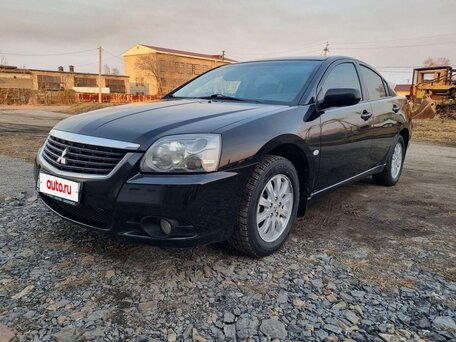 2008 Mitsubishi Galant IX Рестайлинг, чёрный, 650000 рублей, вид 1