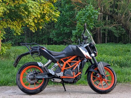 2014 KTM 390 Duke, чёрный, 260000 рублей, вид 2
