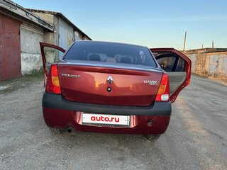 2008 Renault Logan I, красный, 430000 рублей, вид 5