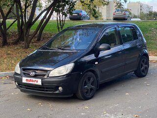 2005 Hyundai Getz I Рестайлинг, чёрный, 260000 рублей, вид 1