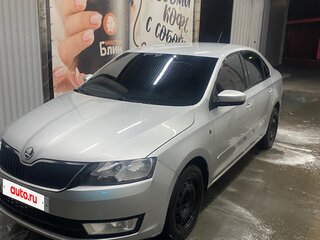 2015 Skoda Rapid I, серебристый, 580000 рублей, вид 4