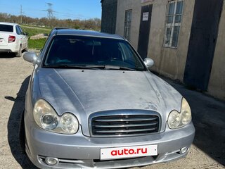 2008 Hyundai Sonata ТагАЗ IV (EF) Рестайлинг, серебристый, 420000 рублей, вид 1