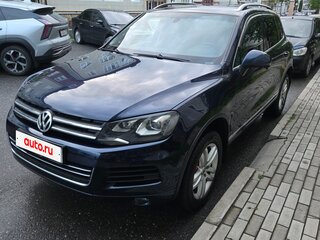 2010 Volkswagen Touareg II, синий, 1700000 рублей, вид 1