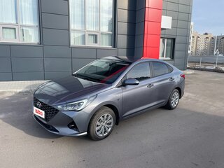 2021 Hyundai Solaris II Рестайлинг, серый, 2150000 рублей, вид 1
