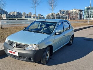 2007 Renault Logan I, зелёный, 450000 рублей, вид 1