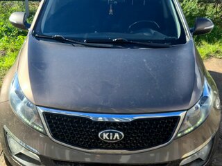 2014 Kia Sportage III Рестайлинг, коричневый, 1370000 рублей, вид 4