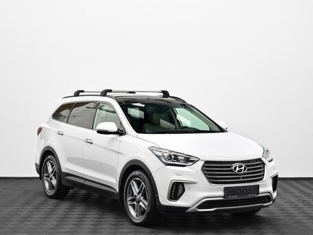 2017 Hyundai Santa Fe III Рестайлинг, белый, 2035000 рублей, вид 1