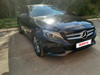 2017 Mercedes-Benz C-Класс 180 9G-TRONIC IV (W205), чёрный, 2250000 рублей, вид 4