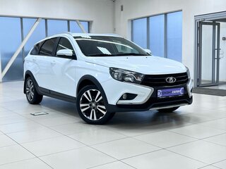 2018 Lada (ВАЗ) Vesta SW Cross I, белый, 1000000 рублей, вид 3