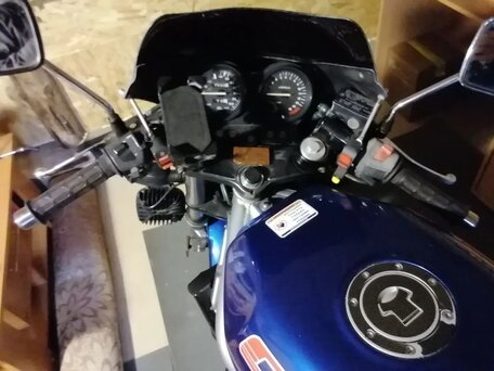 1990 Honda CB-1, синий, 300000 рублей, вид 5