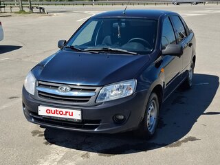 2013 Lada (ВАЗ) Granta I, синий, 650000 рублей, вид 1