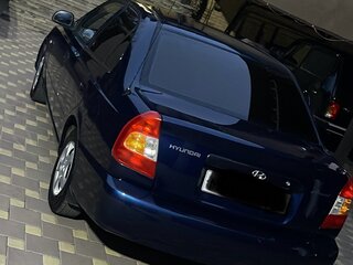 2008 Hyundai Accent ТагАЗ II, синий, 450000 рублей, вид 5