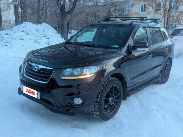 2012 Hyundai Santa Fe II Рестайлинг, пурпурный, 1350000 рублей