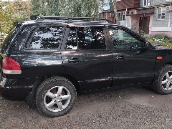 2012 Hyundai Santa Fe Classic Classic, чёрный, 1090000 рублей - вид 5