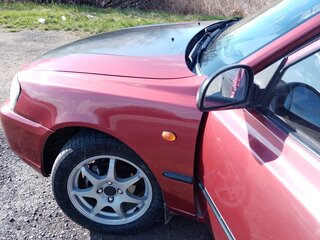 2006 Hyundai Accent ТагАЗ II, красный, 310000 рублей, вид 3