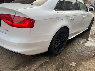 2014 Audi A4 IV (B8) Рестайлинг, белый, 1475000 рублей, вид 3