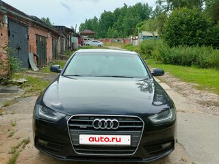 2013 Audi A4 IV (B8) Рестайлинг, чёрный, 1550000 рублей, вид 1