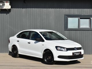 2014 Volkswagen Polo V, белый, 739999 рублей, вид 3