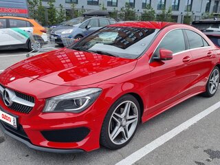 2015 Mercedes-Benz CLA 200 I (C117, X117), красный, 1900000 рублей, вид 1