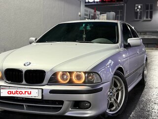2002 BMW 5 серии 525i IV (E39) Рестайлинг, серебристый, 630000 рублей, вид 2