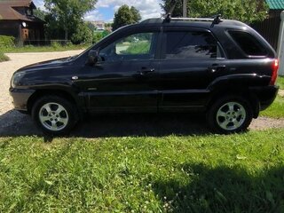 2008 Kia Sportage II, чёрный, 925000 рублей, вид 5