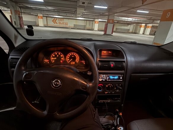 2008 Opel Astra Classic G, чёрный, 595000 рублей - вид 9