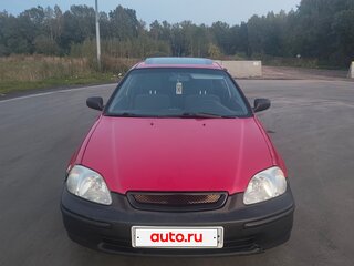 1996 Honda Civic VI, красный, 350000 рублей, вид 1