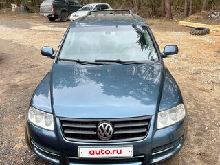 2005 Volkswagen Touareg I, серый, 850000 рублей, вид 4