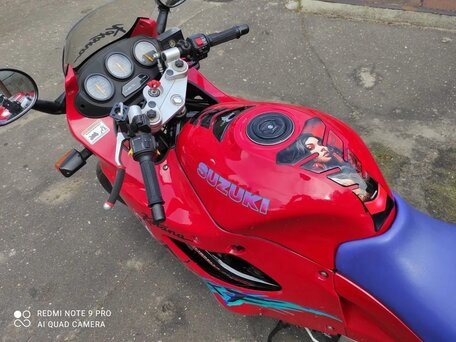 1994 Suzuki GSX 600F Katana, красный, 320000 рублей, вид 2