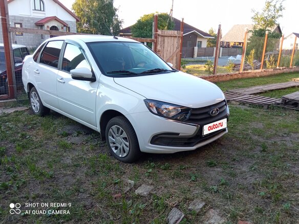2023 Lada (ВАЗ) Granta I Рестайлинг, белый, 750000 рублей