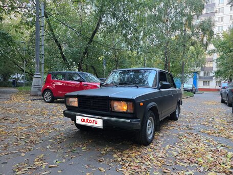 2005 Lada (ВАЗ) 2107, чёрный, 150000 рублей, вид 2