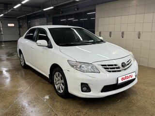 2012 Toyota Corolla X (E140, E150) Рестайлинг, белый, 1299999 рублей, вид 4