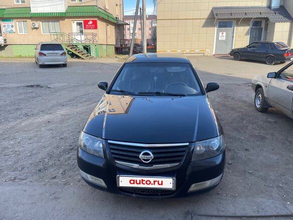 2007 Nissan Almera Classic I, чёрный, 460000 рублей