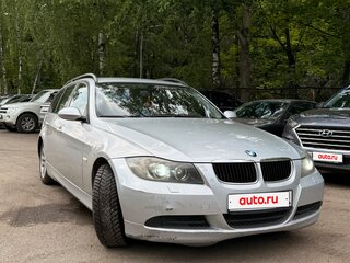 2005 BMW 3 серии 320d V (E90/E91/E92/E93), серебристый, 950000 рублей, вид 2