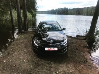2016 Kia Optima IV, чёрный, 1810000 рублей, вид 1