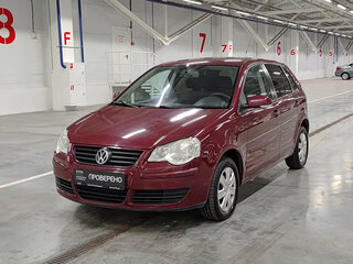 2008 Volkswagen Polo IV Рестайлинг, красный, 349000 рублей, вид 1