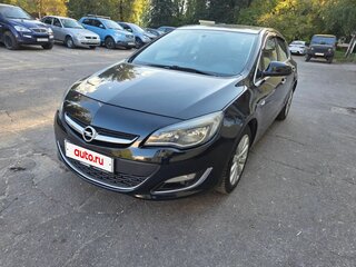 2012 Opel Astra J Рестайлинг, чёрный, 630000 рублей, вид 1