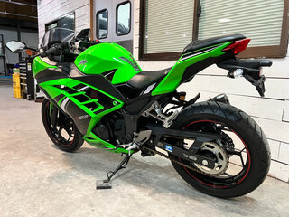 2014 Kawasaki Ninja 250R, зелёный, 399000 рублей, вид 4
