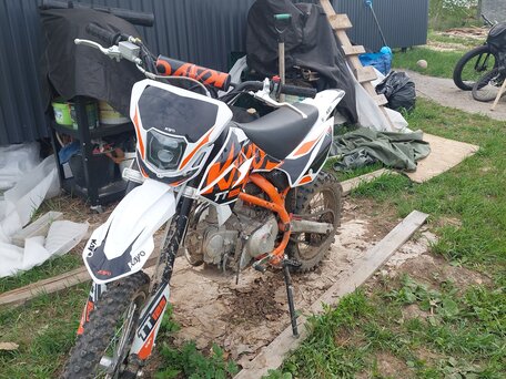 2025 Kayo Basic TT125, оранжевый, 100000 рублей, вид 2