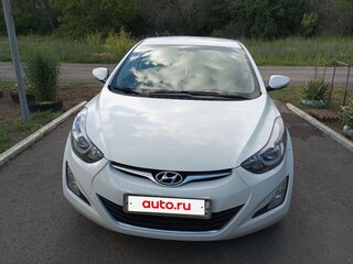 2014 Hyundai Elantra V (MD), белый, 1350000 рублей, вид 2
