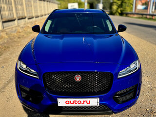 2018 Jaguar F-Pace I, синий, 3300000 рублей, вид 2