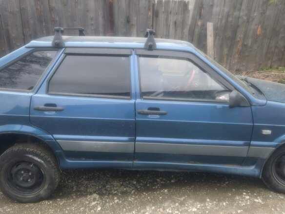 2004 Lada (ВАЗ) 2114, синий, 170000 рублей - вид 2