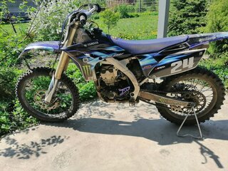 2012 Yamaha YZ250F, синий, 270000 рублей, вид 2